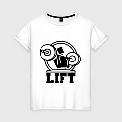 Женская футболка Iron Lift