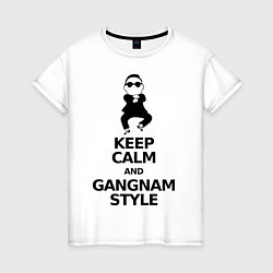 Женская футболка Keep Calm & Gs
