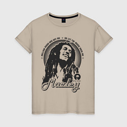 Женская футболка Bob Marley: Island