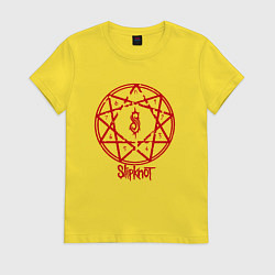 Женская футболка Slipknot Penragram