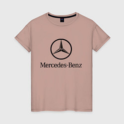 Женская футболка Logo Mercedes-Benz