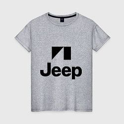 Женская футболка Jeep logo