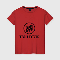 Женская футболка Buick logo