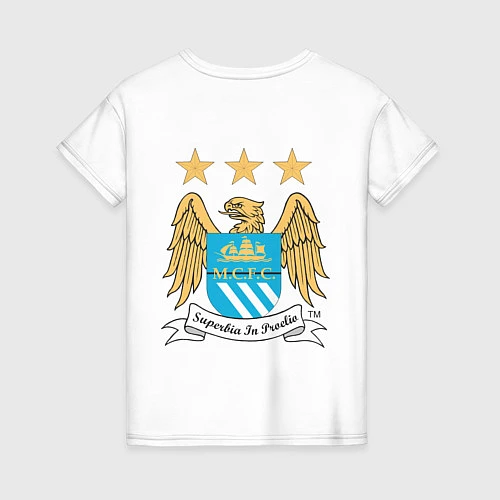 Женская футболка Manchester City FC / Белый – фото 2