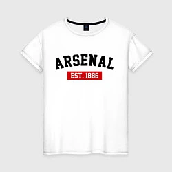 Женская футболка FC Arsenal Est. 1886