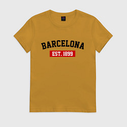 Женская футболка FC Barcelona Est. 1899