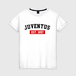 Женская футболка FC Juventus Est. 1897