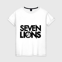 Футболка хлопковая женская 7 Lions, цвет: белый