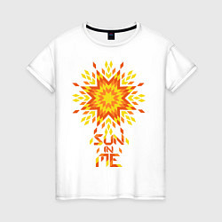 Женская футболка Sun in me