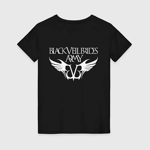 Женская футболка Black Veil Brides / Черный – фото 2