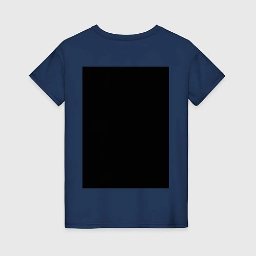 Женская футболка UMBRELLA CORP / Тёмно-синий – фото 2