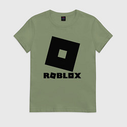 Футболка хлопковая женская ROBLOX, цвет: авокадо