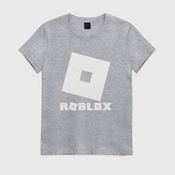 Футболка хлопковая женская ROBLOX, цвет: меланж