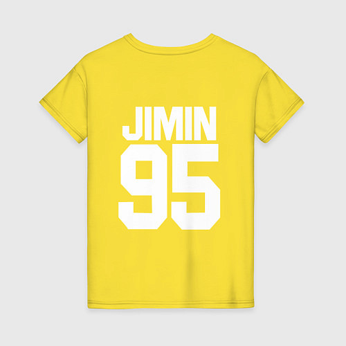 Женская футболка BTS JIMIN / Желтый – фото 2