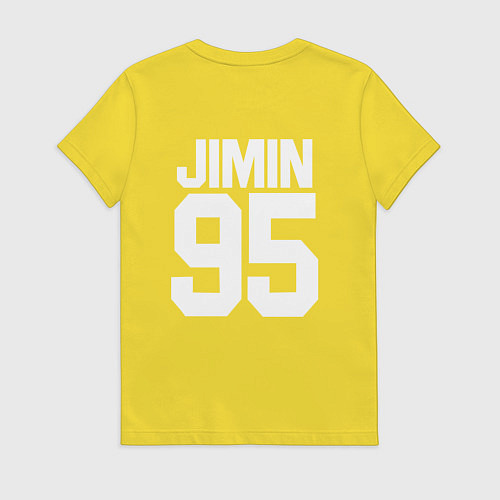 Женская футболка BTS JIMIN / Желтый – фото 2
