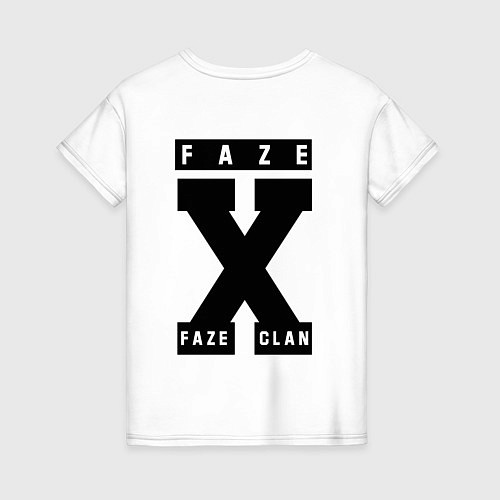 Женская футболка FaZe Clan / Белый – фото 2