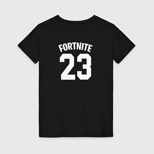 Женская футболка FORTNITE x JORDAN AIR / Черный – фото 2