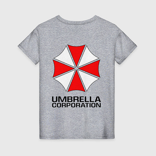 Женская футболка UMBRELLA CORP / Меланж – фото 2