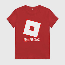 Футболка хлопковая женская ROBLOX, цвет: красный