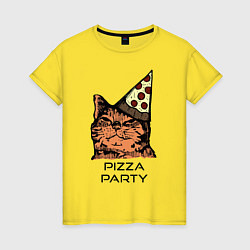 Женская футболка PIZZA PARTY