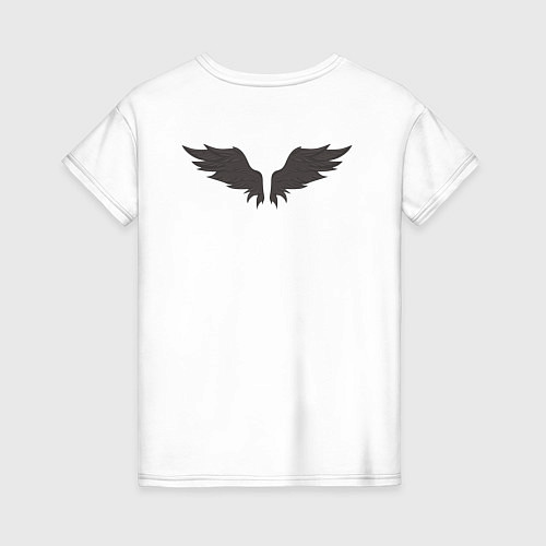 Женская футболка Supernatural Angel Wings / Белый – фото 2
