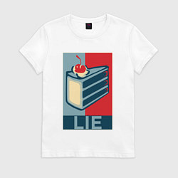 Футболка хлопковая женская PORTAL, цвет: белый