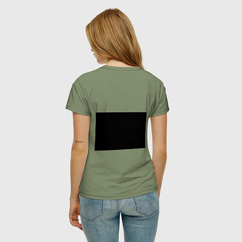 Женская футболка Изоляция / Авокадо – фото 4