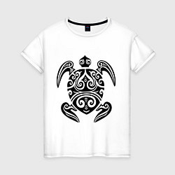 Женская футболка Морская черепаха