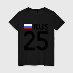 Женская футболка RUS 25