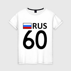 Женская футболка RUS 60