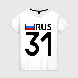 Женская футболка RUS 31
