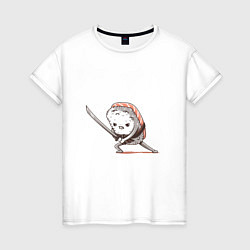 Женская футболка Самурай-суши