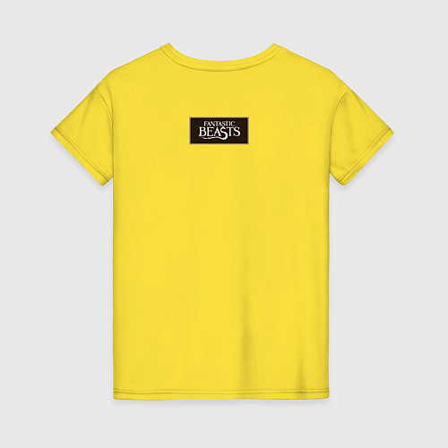 Женская футболка Kowalski Bakery Logo / Желтый – фото 2
