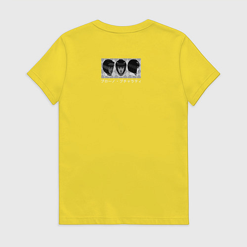 Женская футболка JoJos Bizarre Adventure / Желтый – фото 2