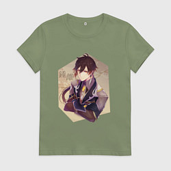 Женская футболка Чжун Ли