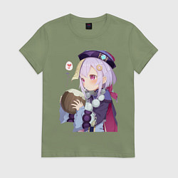 Женская футболка Ци Ци Кокосовое молоко