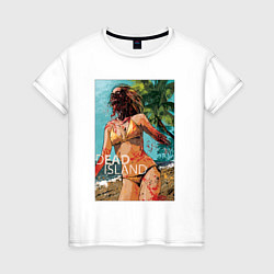 Женская футболка Мёртвый остров