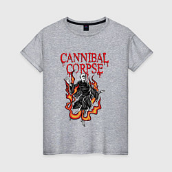 Женская футболка Cannibal Corpse Труп Каннибала Z