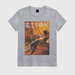 Футболка хлопковая женская Чунгкингский экспресс, цвет: меланж