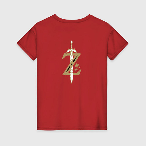 Женская футболка The Зельда / Красный – фото 2