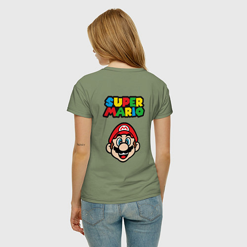 Женская футболка MarioFace / Авокадо – фото 4