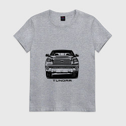 Женская футболка Тойота Тундра