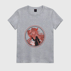 Женская футболка Ху ТаоHu Tao Genshin Impact