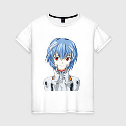 Женская футболка Neon Genesis Evangelion Рей