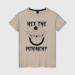 Женская футболка Hex the patriarchy