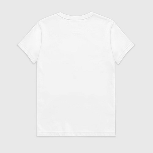 Женская футболка МЫШИ УЗУЙ ТЕНГЕНА МЫЩЦЫ МЫЩЦЫ / Белый – фото 2