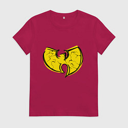 Футболка хлопковая женская Style Wu-Tang, цвет: маджента