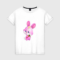 Женская футболка Hare a carrot