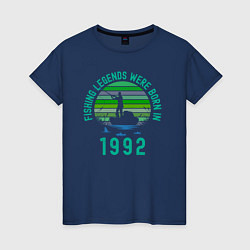 Женская футболка Легендарный рыбак с 1992