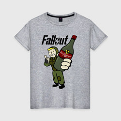 Женская футболка Fallout nuka vodka